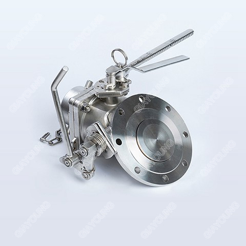 One-piece Fast Flow Ball Valve